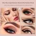 Raffaello Ultra-Thin Eyebrow Brush Set - 3Pcs Angled Precision Eyeliner Makeup Brushes | Cruelty-Free Synthetic Bristles | Slanted Eye Brow Tinting Kit (Black) - Buy Online on SooperMarket.com