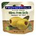Frutto d'Italia Green Pitted Olives in Pouch, Unflavored 1.1 Ounce (Pack of 10) 1.1 Ounce (Pack of 10) Olives in Pouch, Pitted