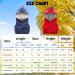 Kids Hooded Gilet Vest | Toddler Warm Sleeveless Jacket | Red | Size 5-6 Years/3'9 - 4'3 | 44-55lb - Buy Online on SooperMarket.com