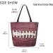 3D American Football Print Extra Large Canvas Shoulder Tote Bag | Gym Beach Weekender Travel | Reusable Grocery Shopping - Buy Online on SooperMarket.com