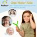 Sensory Chew Toys 2 Pack for Autistic Children - Silicone Oral Motor Tools for Autism ADHD SPD - Biting Fidget & Teething Relief - Blue & Green - Buy Online on SooperMarket.com
