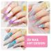 MIZHSE 5D Sculpture Gel for Nails - Clear Molding & Carving Gel | 15ml Gel for Nail Art & DIY Manicure Decorations - Buy Online on SooperMarket.com