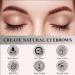 24pc Eyebrow Stamp Stencil Kit for Long-lasting Brow Defining - Light Brown - Buy Online on SooperMarket.com