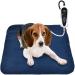 Pet Heating Pad, Electric Heating Pad for Dogs and Cats Indoor Warming Mat with Auto Power Off M:18" x 18"