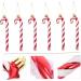 Cabilock 18 Pcs Crutch Pendant Holiday Candy Cane Hanging Ornament Kid Toy Child Christmas Plastic Makeup Red - Buy Online on SooperMarket.com
