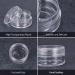 BENECREAT 30 Pack 15ml Round Clear Plastic Bead Jars with Screw Caps - Ideal for Beads Nail Art Glitter Makeup and Travel Cream - International Shipping Available - Buy Online on SooperMarket.com