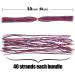 XFISHMAN Fly Tying Materials: Rubber Legs & Silicone Skirt - 12-24 Colors Kit - Buy Online on SooperMarket.com