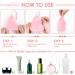 Travel Silicone Bottle Covers - 8 Pack Reusable Protective Spout Accessories for Shampoo & Shower Gel - Safe & Durable Travel Containers - Buy Online on SooperMarket.com
