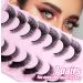 24 Pairs Handmade False Eyelashes | Wispy Fluffy Cat Eyelashes - Versatile Styles & Ultra-Comfortable for Everyday Glam - Buy Online on SooperMarket.com