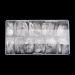 Almond Shaped Nail Tips 500Pcs Clear Acrylic Medium Nails Full Cover with Case for DIY Nail Art 10 Sizes - Buy Online on SooperMarket.com