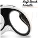 Buy Bluzelle 5m Roller Leash with Reflector Strips for Small Dogs | Ergonomic One-Hand Brake 360 Carabiner Hook Nylon Belt - Ideal for Dogs up to 20kg - Buy Online on SooperMarket.com