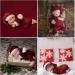 KESYOO Santa Claus Red Hat Newborn Baby Photography Romper Handmade Crochet Knitted Costume for Boys and Girls - Buy Online on SooperMarket.com