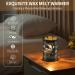 Electric Metal Wax Warmer - Stylish Home Office Decor & Unique Gifts (Moon/Flower Fairy Design) - Buy Online on SooperMarket.com