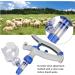 Advanced Veterinary Syringe - 5ml Continuous & Adjustable Animal Injector for Livestock - Buy Online on SooperMarket.com