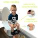 Disposable Toilet Seat Covers 30Pcs - Waterproof & Individually Wrapped - Large Portable Potty Training Covers for Kids - Ideal for Road Trips & Public Restrooms - Sky Blue - Buy Online on SooperMarket.com