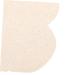 Beavorty Flower Shaped Cotton Loofah Sponge for Exfoliating Body - Light Yellow 13x13cm - Buy Online on SooperMarket.com