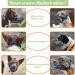 Breathable Mesh Dog Muzzle - Adjustable for Large Medium & Small Dogs | Anti-Bite & Chew | Black - Buy Online on SooperMarket.com