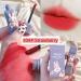Domality 4pcs Bunny Rabbit Lip Gloss Set | 4 Colors Matte Velvet Mousse Liquid Lipstick | Long Lasting & Waterproof Lip Makeup Kit - Buy Online on SooperMarket.com