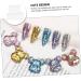 FOMIYES 3 manicure tools nail art tools nail tool nail polish tools para u as nail art supplies clear nail color display tool nail color displaying card Shaped bow tie - Buy Online on SooperMarket.com
