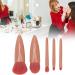 5pcs Makeup Brush Portable Complete Mirror Cosmetic Brushes Kit Sets Set Eyeshadow Loose Setting Powder - Buy Online on SooperMarket.com