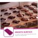 HOMSFOU 6 Pcs Silicone Chocolate Mold Silicone Baking Halloween Fondant Halloween Chocolate Polymer Clay Molds Jelly Molds Desserts Molds Bath Purple Silica Gel Tool Multifunction 21X11X2CMx3pcs Purplex3pcs - Buy Online on SooperMarket.com