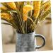 DECHOUS Simulated Ears of Corn Dry Flowers for Decoration Wheat Sheave Bundle Flower Fake Wheat Stalks Decoration for Home Decor for Home Artificial Plants Faux Plant Straw Manual Pu Golden 12X75CM - Buy Online on SooperMarket.com