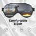 SSIMOO Giant Nuclear Ship Sleep Eye Mask | Breathable Travel Eye Patch for Relaxation - Black - Buy Online on SooperMarket.com