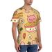 Delicious Sweet Ramen Men's T Shirt - Fashionable Graphic Tee Lightweight and Breathable Casual Summer Shirt Comfortable T-Shirt Short Sleeve Tee Crew Neck Shirt Delicious Sweet Ramen XXL - Buy Online on SooperMarket.com