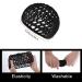 2 PCS Black Mesh Hair Net Caps for Women - Long Straight/Curl Wig Snood Wrap Bonnets with Bun Lift Strap - Ideal for Sleeping, Cooking, Ballet - Buy Online on SooperMarket.com