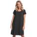 HAPPY MAMA. Women's Labor Delivery Hospital Gown Breastfeeding Maternity. 434p 16-18 Graphite Melange