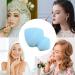 Veeteah Makeup Sponges For Foundation - Gyro Shape Soft Beauty Cosmetic Blender - Professional Streak Application Blender Sponge For Enhanced Make Up Application For Foundation Gyro Beauty Egg 28*40*60 Blue - Buy Online on SooperMarket.com