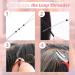 Vlasy Hair Extensions Tools Kit Professional Tools With Hair Extension Pliers Loop Needle Threader and Pulling Hook Needle for Nano Beads and Microlink Beads 3 Pcs Hair Pliers Set - Buy Online on SooperMarket.com