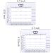 JANYUN Envelope Addressing Stencil Templates - Perfect for Mother's Day & Valentine's Day Card Making - Buy Online on SooperMarket.com