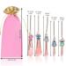HTPARY 5Pcs Stitch Makeup Brush Set - Pink-B Stitch Theme Cosmetic Brushes for Powder, Eyeshadow, Blushes, Lips - Portable and Lovely Gifts for Girls and Women - Buy Online on SooperMarket.com