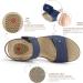 JABASIC Women's Orthotic Arch Support Sandals - Comfortable Walking Sandals (Navy, Size 7) - Buy Online on SooperMarket.com