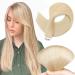 Tess Tape Extensions real hair #613 Blond 30cm adhesive tape hair extension 20 pack smooth Remy tape in hair extensions for hair compression (20 bricks #613 (light blond)) 30cm light blonde