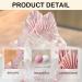 Cake Decorations 44 PCS Paper Palm Fan Cake Decorations Pink Palm Leaf Cake Toppers Cake Decorations For Birthday Party Wedding Valentine's Day - Buy Online on SooperMarket.com