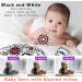 Black and White Soft Flash Cards - Educational Fabric Baby Activity Crinkle Set with Storage Bag - Ideal for Infant Boys and Girls - Non-Toxic, Perfect for Baby Shower - Buy Online on SooperMarket.com