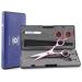 Haryali London Hairdressing Scissors - Professional 5.5"" Hair Dressing Scissors Hairdressers Hair Cutting Shears Hair Cutting Scissors - for Men and Women with Adjustable Screw and Comb Pink