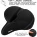 DAWAY C30 Oversized Bike Seat for Peloton & Mountain Bikes - Wide Saddle Replacement with Memory Foam Cushion for Men and Women - Comfortable Outdoor Cycling Accessory - Buy Online on SooperMarket.com