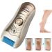 Sminiker 3 in 1 Lady Rechargeable Hair Removal Kit - Waterproof Bikini Trimmer, Epilator, Callus Remover - LED Shaver for Arms, Underarms, Bikini Line & Legs (Gold) - Buy Online on SooperMarket.com