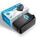 Nobleza - Aquarium with double valve adjustable air pump very quiet 8W - 2*3.5L/MIN