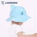 LANGZHEN Baby Girls Beach Sun Hat with Chin Strap, Blue Shark Design - Size 6-12 Months - Buy Online on SooperMarket.com