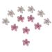 12 Pieces Mini Daisy Flower Hair Claw Clips in White and Pink - Hair Accessories for Women and Girls - Buy Online on SooperMarket.com