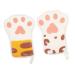 Toyvian 2pcs Paw Bath Cotton Body Scrubber Shower Brush Sponge Kids Scrubbing Towel Natural Bath Sponge Mesh Bath Sponge Baby Bath Towel Body Sponges Baby Shower Sponge Toddler Towel Puffs As Shown3 14X10X2.5CM