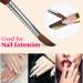 8# Sable Nail Art Brush Nail Brush with Red Wooden Handle Manicure Design Manicure tool Brown-8# - Buy Online on SooperMarket.com