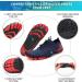 ZHR Marina Red Water Shoes for Men & Women - Aqua Barefoot Beach & Swimming Shoes (EU Size 44) - Buy Online on SooperMarket.com