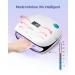 SUNUV 48W UV LED Nail Dryer Lamp for Gel Polish | SUN4 Black | Auto Sensor, Professional Nail Art Tools - Buy Online on SooperMarket.com