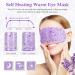 Steam Eye Mask 12 Packs Warming Eye Mask Self Heating Eye Mask Soothing Headache Relief Lavender Sleep Mask for Dry Eyes Fatigue Disposable Moist Hot Compress Eye Patch for Relaxation and Eye Strain - Buy Online on SooperMarket.com