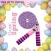 Buy Convinit Kids Jump Rope with Counter - Adjustable Anti-slip Handle Violet - Perfect for Girls & Boys - Buy Online on SooperMarket.com